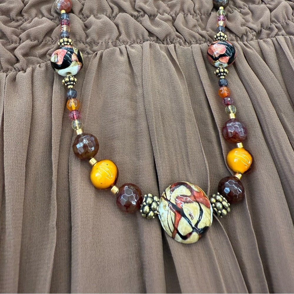 Multicolor Beaded Necklace